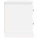 fehér szerelt fa éjjeliszekrény 39 x 39 x 47,5 cm