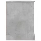 betonszürke szerelt fa TV-szekrény 73x35,5x47,5 cm
