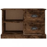 füstös tölgy színű szerelt fa TV-szekrény 73x35,5x47,5 cm