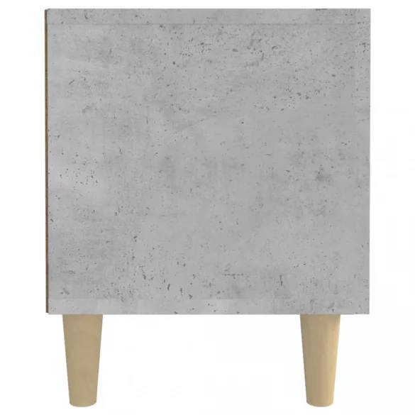 betonszürke szerelt fa TV-szekrény 180x31,5x40 cm