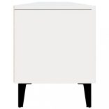 fehér, rétegelt fa TV-szekrény 180 x 31,5 x 40 cm