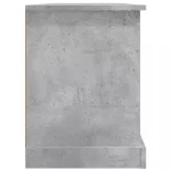 betonszürke szerelt fa TV-szekrény 99,5 x 35,5 x 48 cm