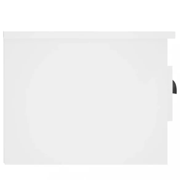 fehér falra szerelhető éjjeliszekrény 41,5x36x28 cm