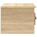 sonoma tölgy színű fali éjjeliszekrény 41,5 x 36 x 28 cm