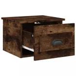 füstös tölgy színű fali éjjeliszekrény 41,5 x 36 x 28 cm