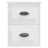 fehér falra szerelhető éjjeliszekrény 41,5x36x53 cm