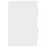 fehér falra szerelhető éjjeliszekrény 41,5x36x53 cm