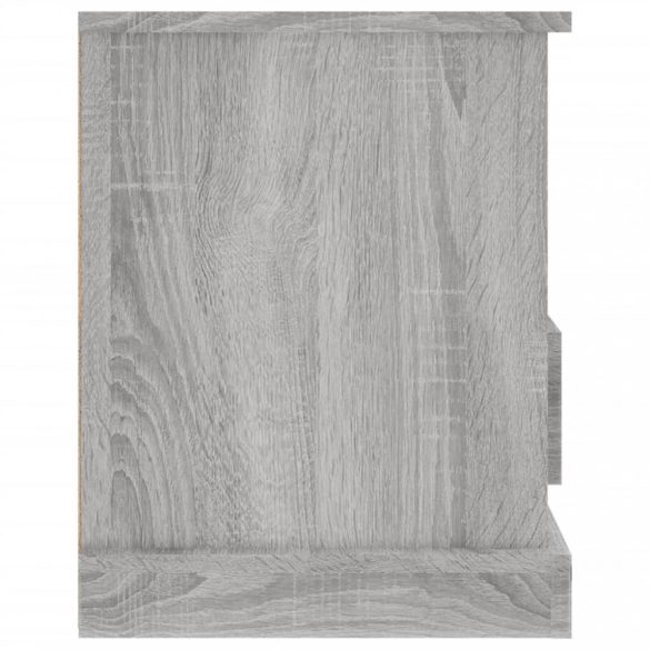szürke sonoma színű szerelt fa TV-szekrény 93x35,5x45 cm