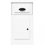 fehér szerelt fa kisszekrény fiókkal 40 x 50 x 75 cm