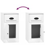 fehér szerelt fa kisszekrény fiókkal 40 x 50 x 75 cm