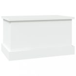 fehér, rétegelt fa tárolódoboz 50 x 30 x 28 cm