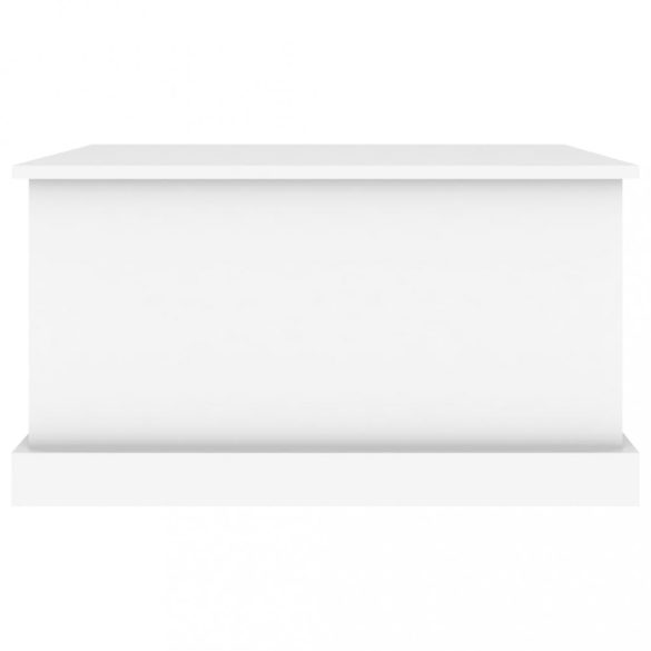 fehér, rétegelt fa tárolóláda 70 x 40 x 38 cm