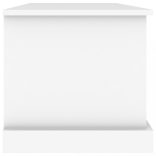 fehér, rétegelt fa tárolóláda 70 x 40 x 38 cm