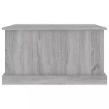 szürke sonoma szerelt fa tárolóláda 70x40x38 cm