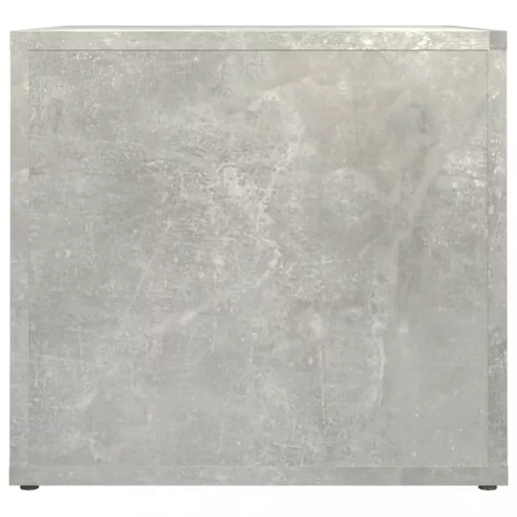 betonszürke szerelt fa éjjeliszekrény 41 x 40 x 36 cm