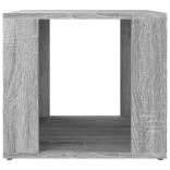 szürke sonoma színű szerelt fa éjjeliszekrény 41 x 40 x 36 cm