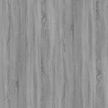 szürke sonoma színű szerelt fa éjjeliszekrény 41 x 40 x 36 cm