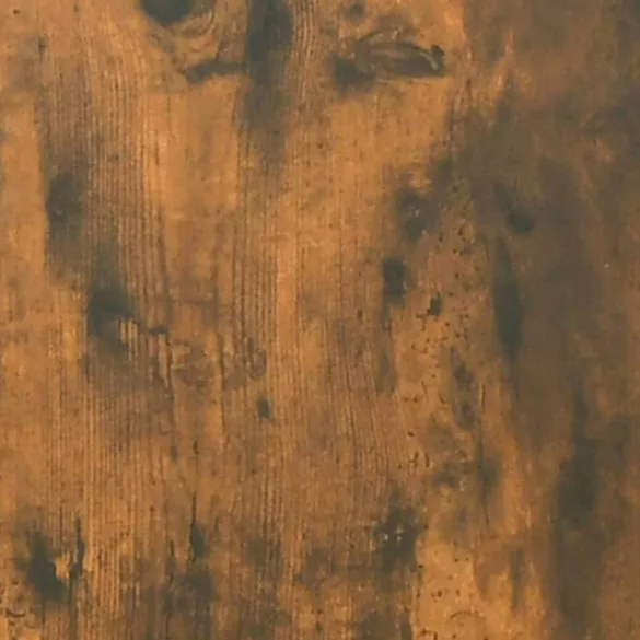füstös tölgy színű szerelt fa tálalószekrény 80x33x70 cm