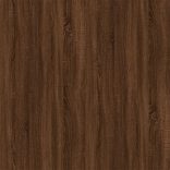 barna tölgy színű fali TV-szekrény 57 x 34,5 x 40 cm