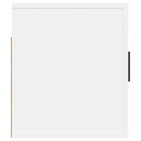 magasfényű fehér fali TV-szekrény 100x34,5x40 cm