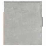 betonszürke fali TV-szekrény 100x34,5x40 cm