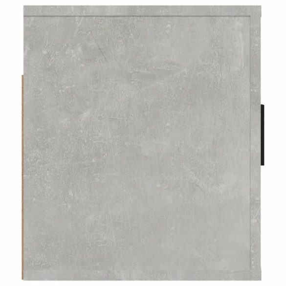 betonszürke fali TV-szekrény 100x34,5x40 cm