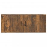 füstös tölgy színű fali TV-szekrény 100x34,5x40 cm