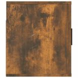 füstös tölgy színű fali TV-szekrény 100x34,5x40 cm