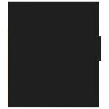 fekete fali TV-szekrény 40x34,5x40 cm