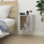 betonszürke fali TV-szekrény 40x34,5x40 cm