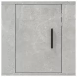 2 db betonszürke fali TV-szekrény 40x34,5x40 cm