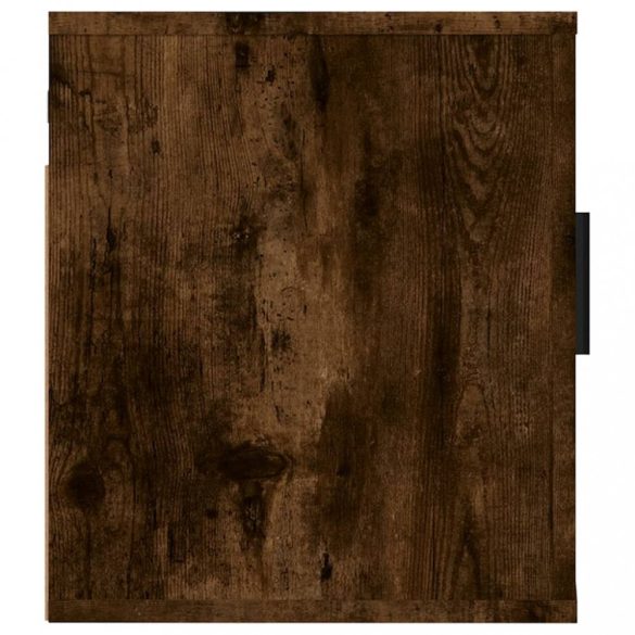 füstös tölgy színű fali TV-szekrény 40x34,5x40 cm