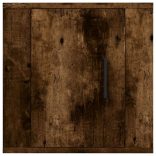 2 db füstös tölgy falra szerelhető TV-szekrény 40x34,5x40 cm