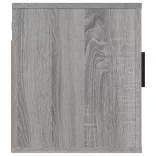 2 db szürke sonoma falra szerelhető TV-szekrény 40x34,5x40 cm