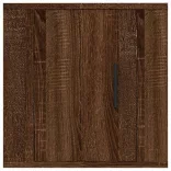 2 db barna tölgy falra szerelhető TV-szekrény 40x34,5x40 cm