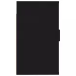 2 db fekete falra szerelhető TV-szekrény 40 x 34,5 x 60 cm