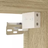 2 db sonoma tölgy fali TV-szekrény 40x34,5x60 cm