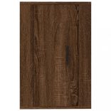 barna tölgy színű fali TV-szekrény 40x34,5x60 cm