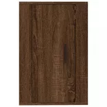 2 db barna tölgy falra szerelhető TV-szekrény 40x34,5x60 cm