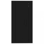 fekete fali TV-szekrény 40x34,5x80 cm