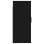 fekete fali TV-szekrény 40x34,5x80 cm