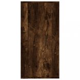 füstös tölgy színű fali TV-szekrény 40x34,5x80 cm