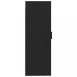 fekete fali TV-szekrény 40x34,5x100 cm