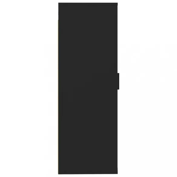 fekete fali TV-szekrény 40x34,5x100 cm