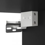 fekete fali TV-szekrény 40x34,5x100 cm