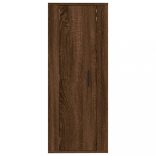 barna tölgy színű fali TV-szekrény 40x34,5x100 cm