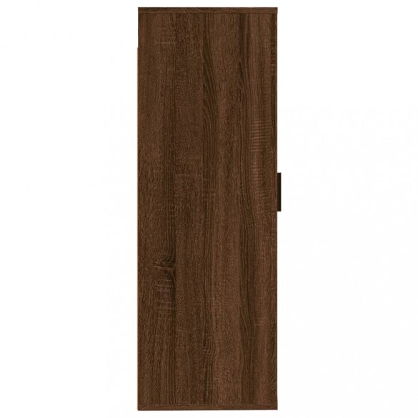 barna tölgy színű fali TV-szekrény 40x34,5x100 cm