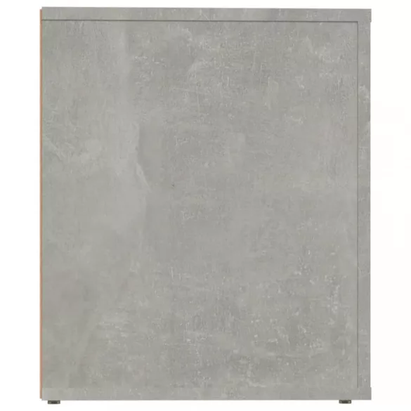 2 db betonszürke éjjeliszekrény 50x39x47 cm