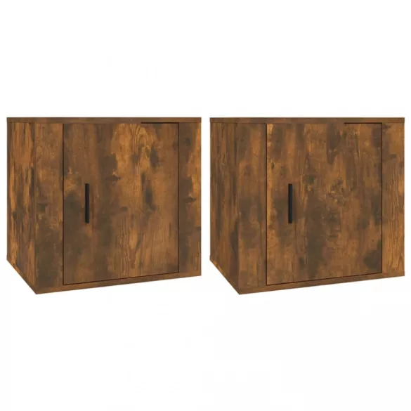 2 db füstös tölgy színű éjjeliszekrény 50x39x47 cm