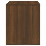 barna tölgy éjjeliszekrény 50 x 39 x 47 cm